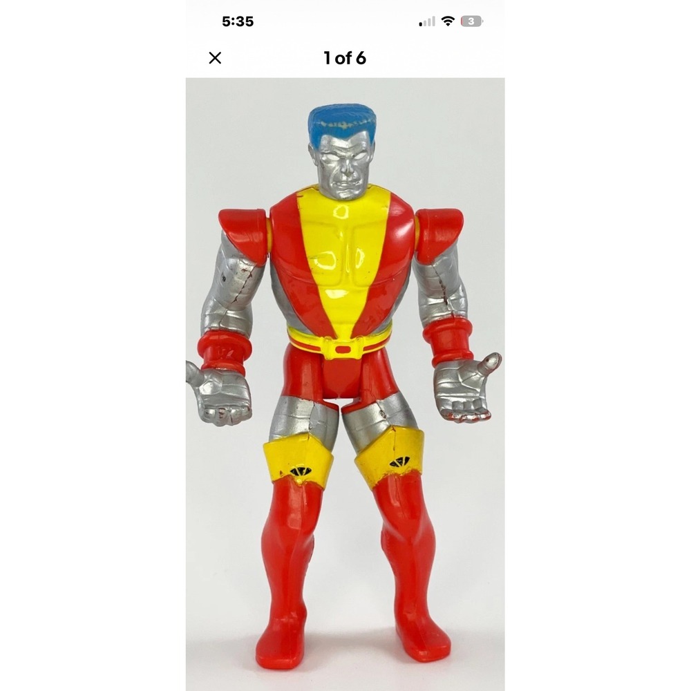 Vintage Toy Biz Marvel Super Heroes Uncanny X-Men Colossus Action‎ Figure 1990s